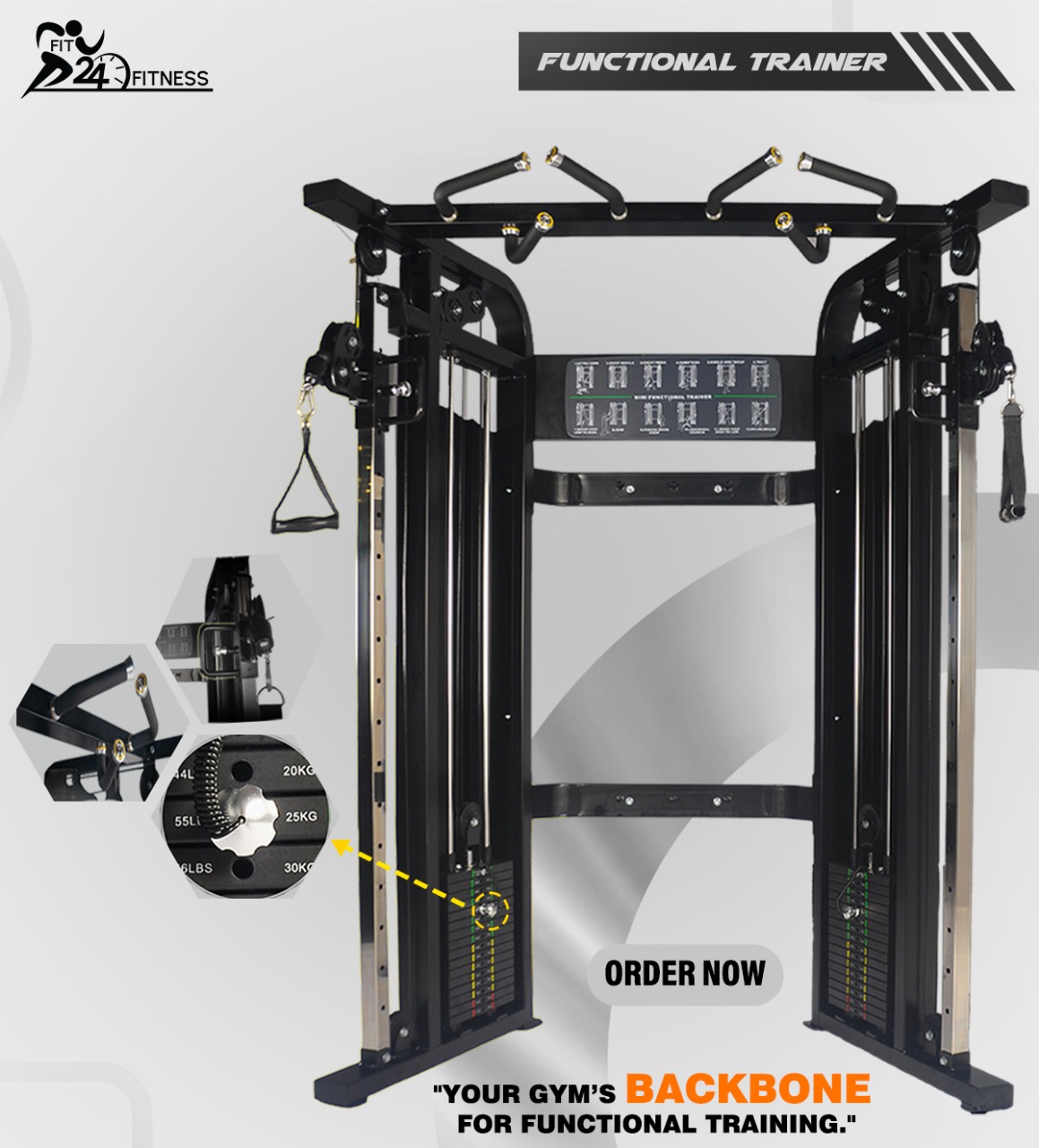Functional Trainer AD commercial fitness equipment
