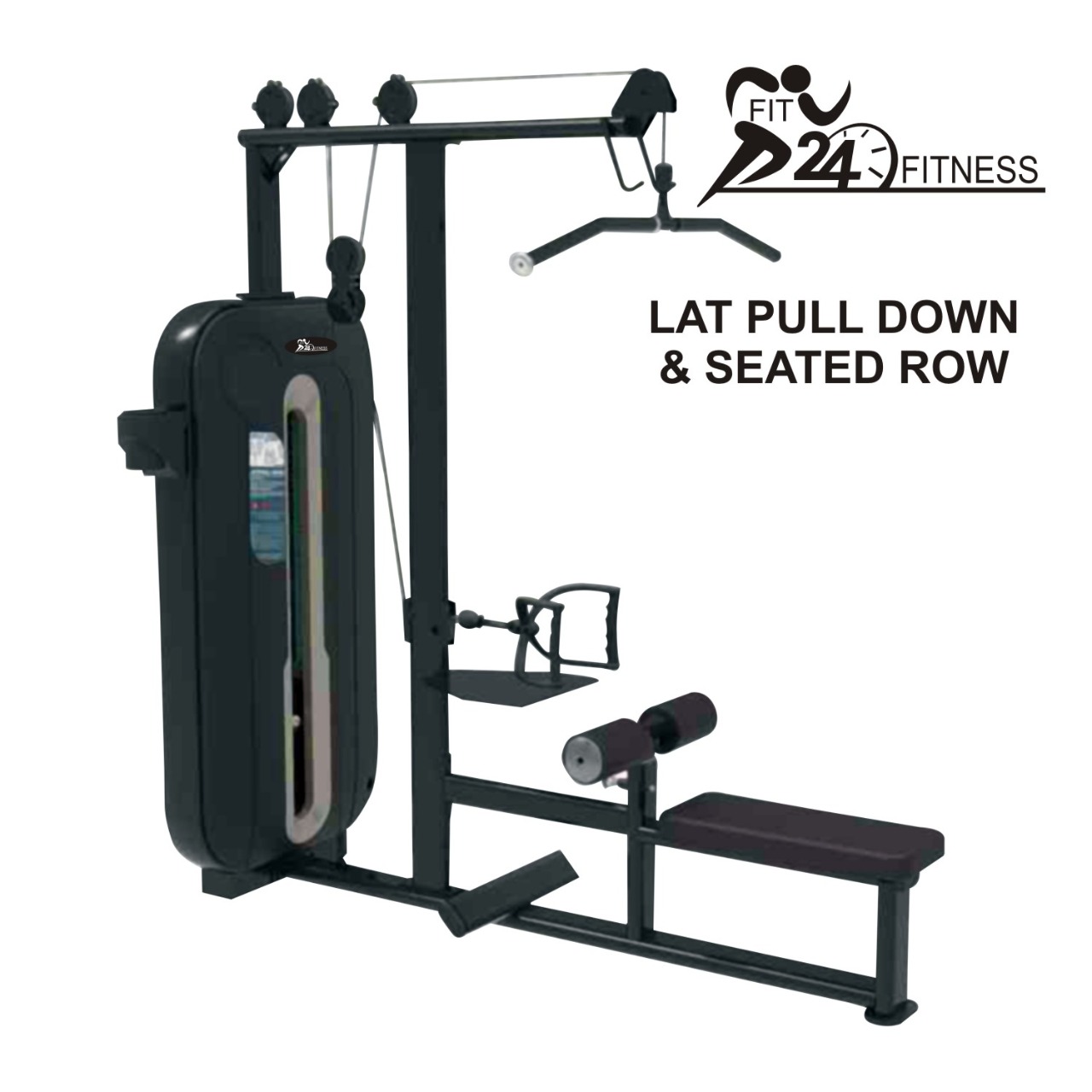 Lat Pull Down Seated Row commercial fitness equipment